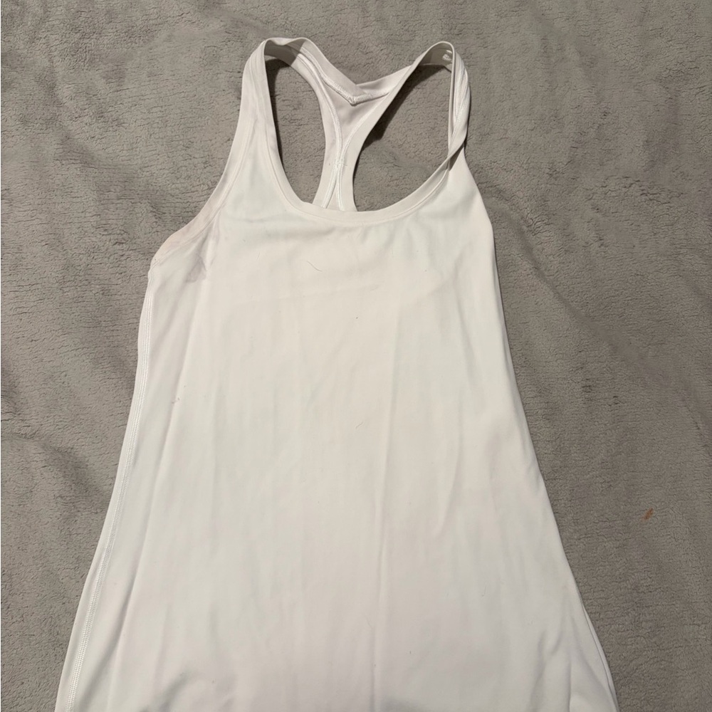 Lululemon White Tank Top